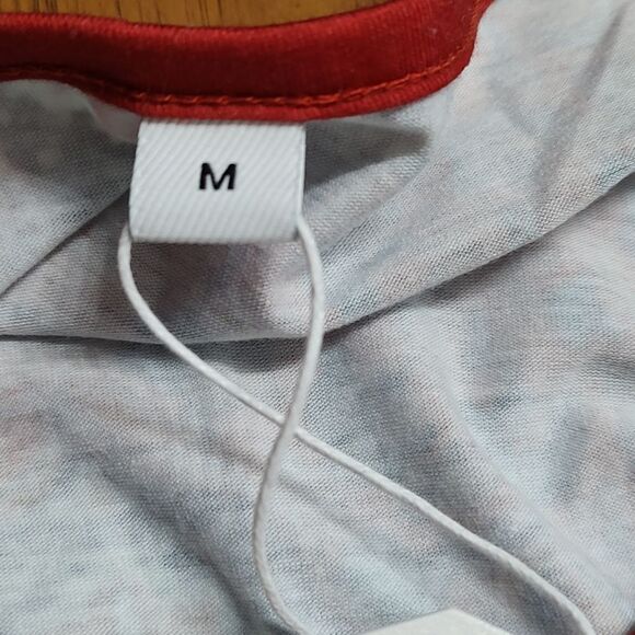 Rustic Brown boho hippie  long sleeve print top  Sz M  NWT - Picture 6 of 6